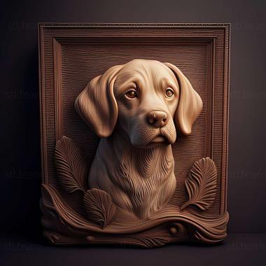 3D model Julbars dog famous animal (STL)